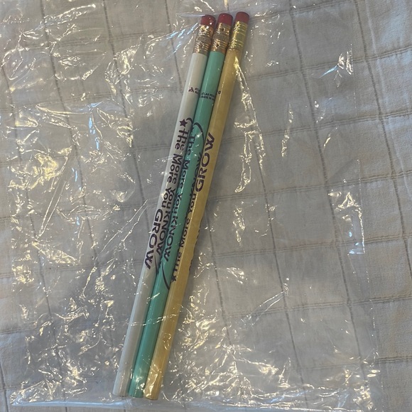 Atlas graphic pencils the more you know the more you grow vintage - Picture 1 of 3
